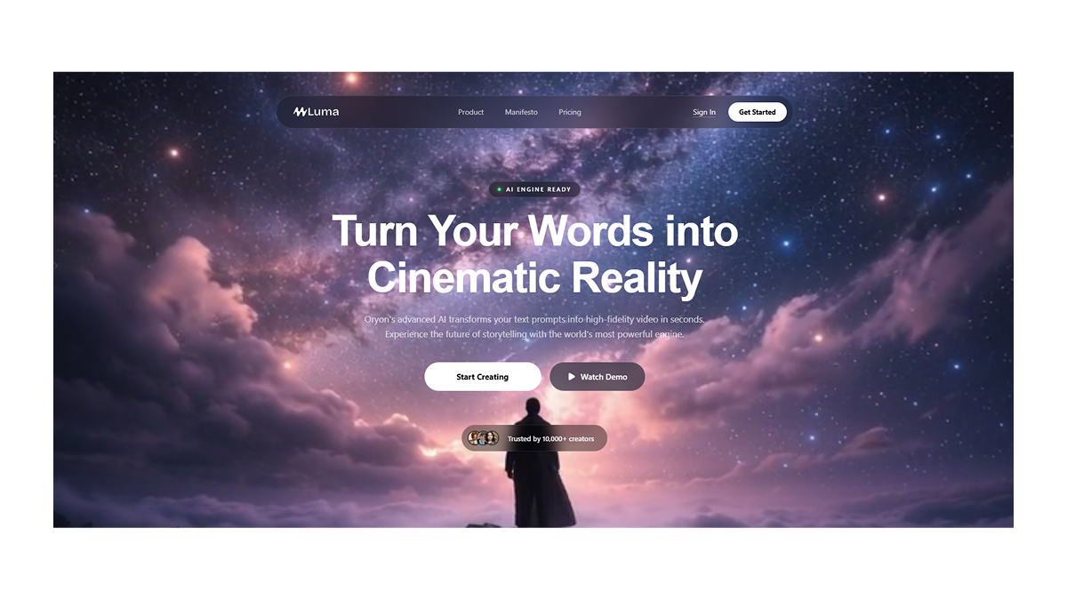 Text to Video Generator Hero